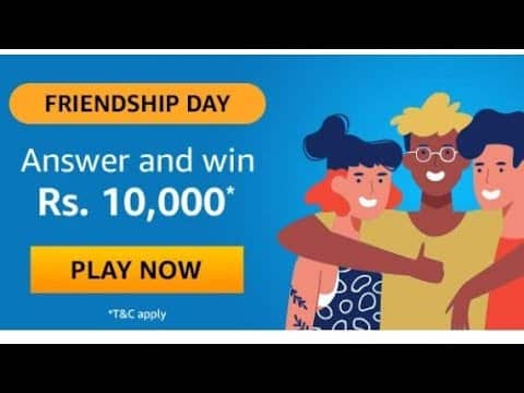 Amazon Friendship Day Quiz