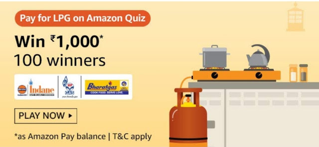 Amazon Pay For LPG Quiz