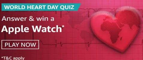 Amazon World Heart Day Quiz