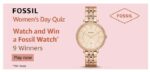 Amazon Fossil Women's Day Quiz Answers