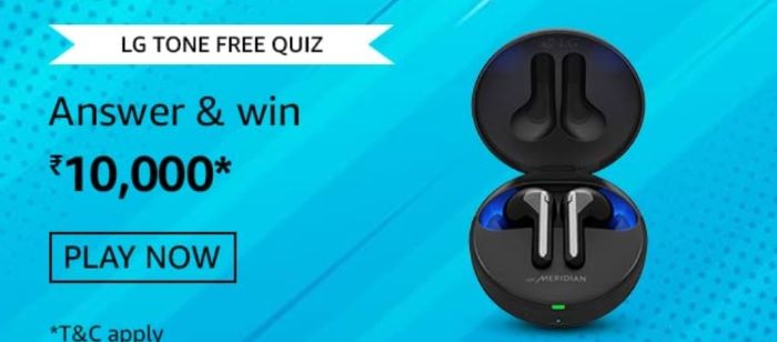 Amazon LG Tone Free Quiz