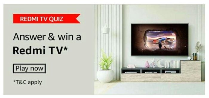 Amazon Redmi TV Quiz
