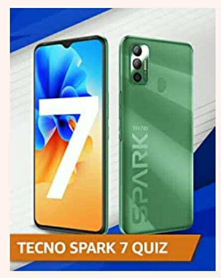 Amazon Tecno Spark 7 Quiz 1