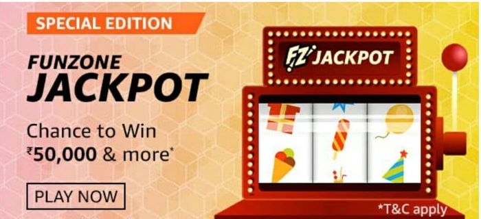 Amazon Special Edition Funzone Jackpot Quiz