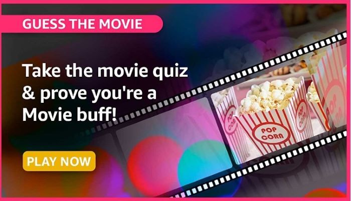 Amazon Guess The Movie Quiz