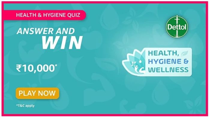 Amazon Health Hygine Quiz