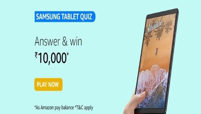 Amazon Samsung Tablets Quiz Answers