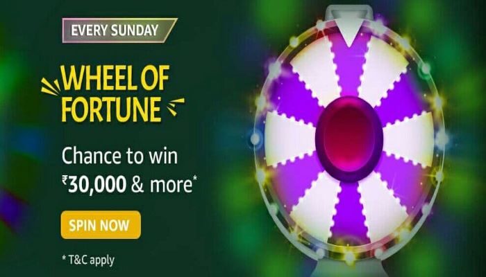 Amazon Spin The Wheel of Fortune