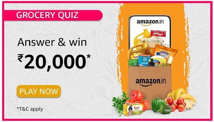 Amazon Grocery Quiz