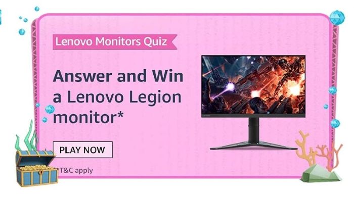 Amazon Lenevo Monitors Quiz