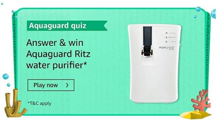 amazon aquaguard quiz