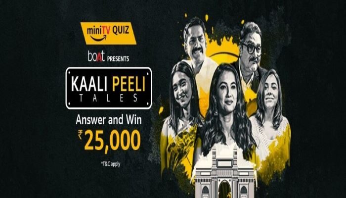 Amazon Kaali Peeli Mini Tv Quiz